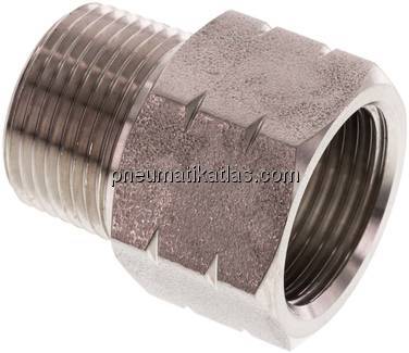 Reduziernippel NPT 3/4"(AG)-G 3/4"(IG), 1.4571