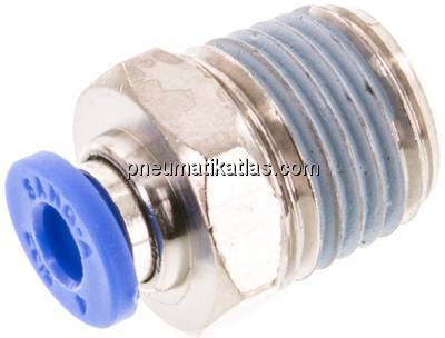 Gerader Steckanschluss R 1/4"-4mm, IQS-Standard