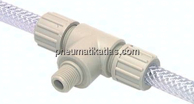 T-Verschraubung G 3/4"-20x13mm, Polypropylen