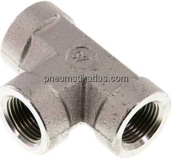 Hochdruck T-Stück G 3/8" (IG), Stahl verzinkt