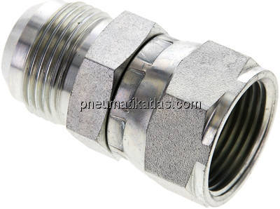 Reduziernippel UN 1-3/16"-12(JIC-AG)-UN 1-3/16"-12(JIC-IG)
