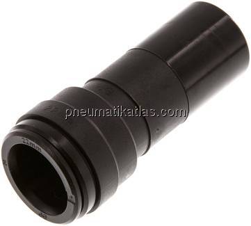 Reduzierung 28mm Stecknippel x 22mm Schlauch, IQS-Big