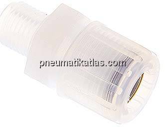Gerade Verschraubung G 1/4"-12x10mm, PFA
