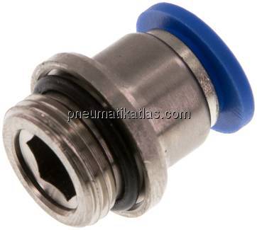 Gerader Steckanschluss G 3/8"-10mm, IQS-Standard m. Innens.