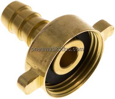 2/3-Schlauchtülle, mit Mutter G 3/4"-10mm, gerade