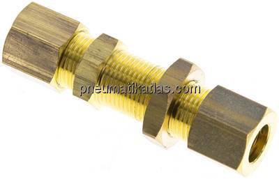 Schott-Klemmringverschraubung 8 (M12x1)mm, Messing