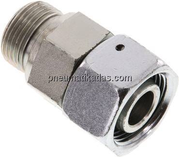 Einstellb. Schneidringverschr. G 3/4"-20 S, Stahl verzinkt