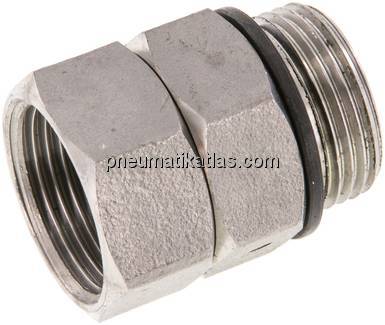 Heißwasser-Drehgelenk, G 3/4"-G 3/4", Edelstahl