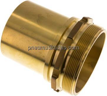 Gewindetülle, EN14420-5 G 4"-100 (4")mm, Messing