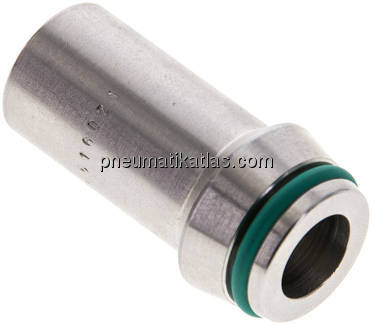Anschweißnippel 16 x 3mm, 1.4571