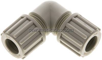 Winkel-Verschraubung 12x10mm, Polypropylen