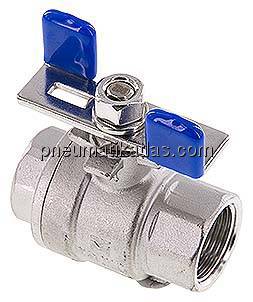 Edelstahl-Kugelhahn, Eco-Line leicht, G 3/4", 0 bis 63bar