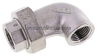 Winkel-Verschraubung konisch dichtend Rp 1/2" (IG)