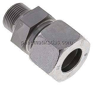 Gerade Schneidringverschr. M 22x1,5-20 S (M30x2), Stahl verzinkt