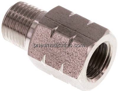 Reduziernippel NPT 1/8"(AG)-G 1/8"(IG), 1.4571