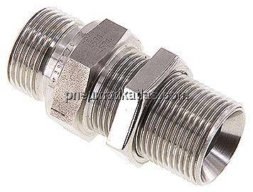 Schottnippel, 60°-Kegel G 3/4", 1.4436
