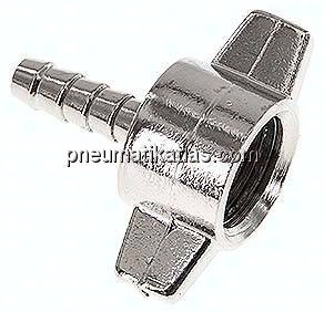 Schlauchtülle für Reifenfüllflasche, M 16x1,5 - 6 (1/4")mm