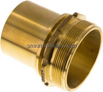 Gewindetülle, EN14420-5 G 3"-75 (3")mm, Messing