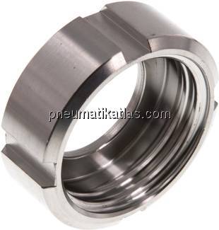 Nutmutter (Milchgewinde) Rd 44 x 1/6", 1.4404