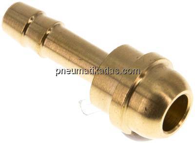 Tülle Messing, G 3/8"-6 (1/4")mm, ohne Mutter
