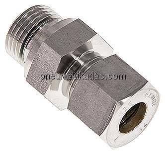 Gerade Schneidringverschr. G 1/2"-12 S (M20x1,5), Klemmring 1.4571 (NC)