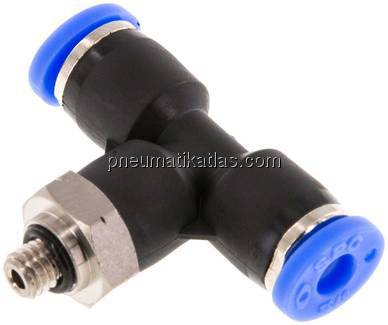 T-Steckanschluss UNF 10-32-5/32" (3,97 mm), IQS-Inch