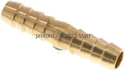 Schlauchverbindungsrohr 9 (3/8")mm, Messing, Eco-Line