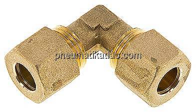 Winkel-Klemmringverschraubung 10 (M16x1,5)mm, Messing