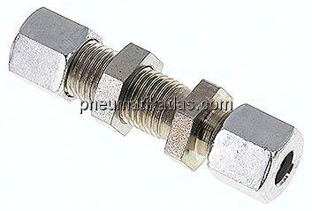 Schott-Schneidringverschraubung 8 L (M14x1,5), Stahl verzinkt