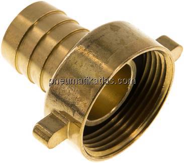 2/3-Schlauchtülle, mit Mutter G 1-1/4"-25 (1")mm, gerade