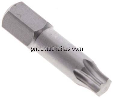 Bit, 1/4" (6,3mm), TX25, Edelstahl