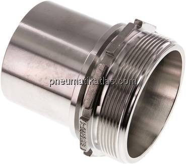 Gewindetülle, EN14420-5 G 3"-75 (3")mm, 1.4408