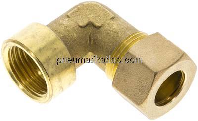 Winkel-Aufschraub-Klemmringverschr. G 1/2"-14 (M20x1,5)mm, Messing