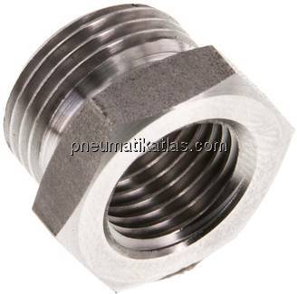 Reduziernippel G 3/8"(AG)-G 1/4"(IG), 1.4571