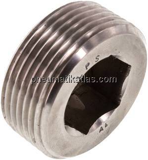 Verschlussstopfen Innenskt. R 1-1/4", V4A