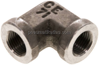 Hochdruck-90°-Winkel NPT 1/8" (IG), V4A