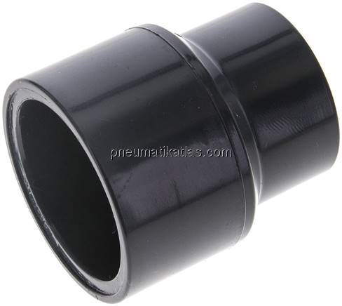 Klebemuffe, PVC-U, 50x63mm - 40mm