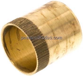 Verstärkungshülse für Rohr 25x22,0 mm, Messing
