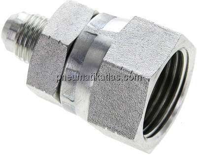 Reduziernippel UNF 9/16"-18(JIC-AG)-UN 1-1/16"-12(JIC-IG)
