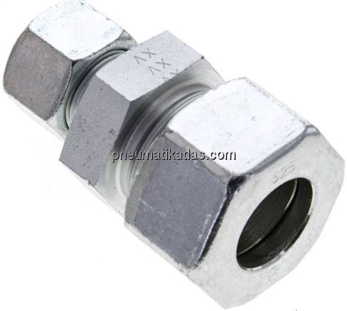 Reduzierverschraubung 25 S (M36x2)-16 S (M24x1,5), Stahl verzinkt