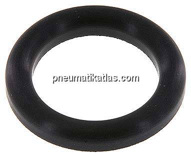 Dichtung (Milchgewinde) DN 20, EPDM (schwarz), 23x33x4,5mm