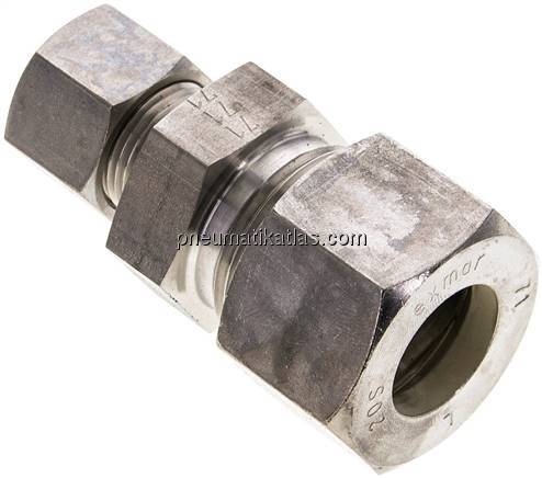 Reduzierverschraubung 20 S (M30x2)-12 S (M20x1,5), Klemmring 1.4571 (NC)