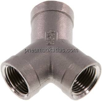 Y-Stück Rp 3/8" (IG), 1.4408