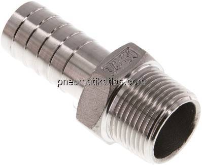 Gewindetülle R 3/4"-19 (3/4")mm, 1.4408