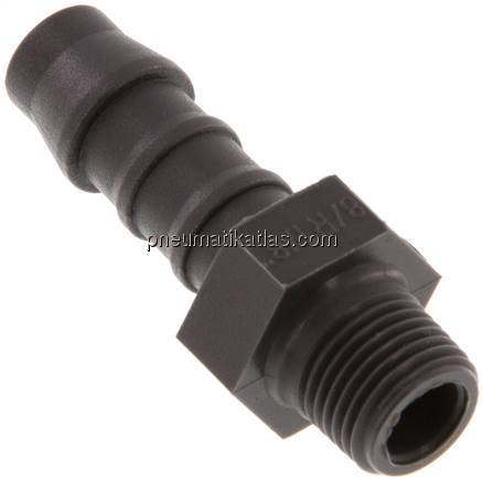 Gewindetülle R 1/8"-8 (5/16")mm, PA 6