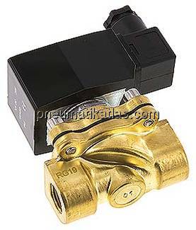 2/2-Wege MS-Magnetventil G 3/8", 0-6/10 (DC/AC) bar, NC