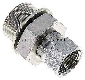 Einstellb. Einschraubverschr. UNF 3/4"-16(IG)-G 3/4"(AG)