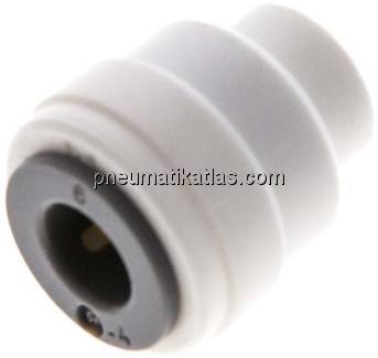 Verschlusskappe für 6mm Schläuche, IQS-LE (EPDM-Dichtung)