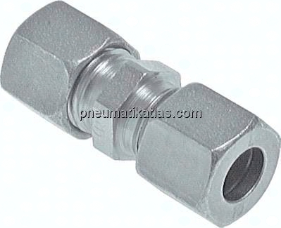 Gerade Schneidringverschraubung 22 L (M30x2), ohne Mutter & Schneidring, 1.4571