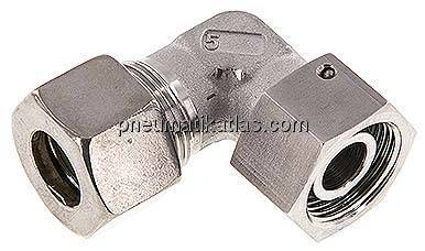 Einstellb. Winkel-Schneidringverschr. 20 S (M30x2), Klemmring 1.4571 (NC)